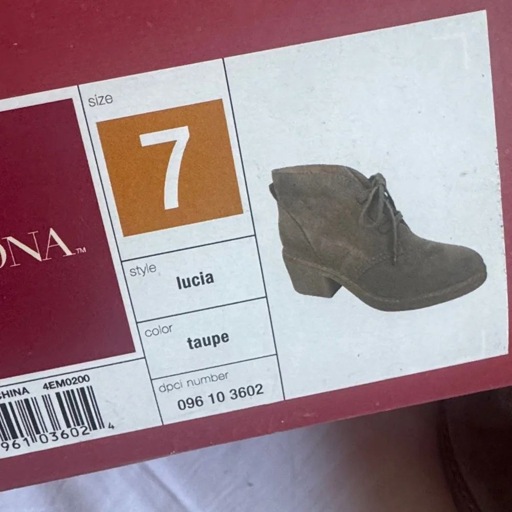 Suede Lace-Up Boots - Brown - Picture 4 of 4